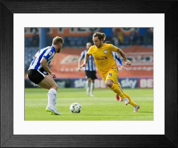 Framed Print : Championship Showdown: Preston North End's Victory over Sheffield Wednesday (1-0), October 3, 2015