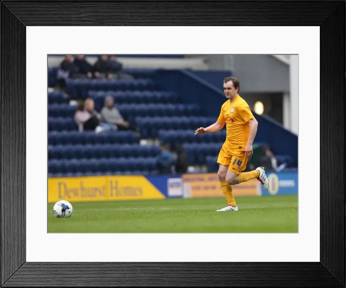Framed Print : During the Charity Football match at Deepdale Preston on Sunday 1st May 2016