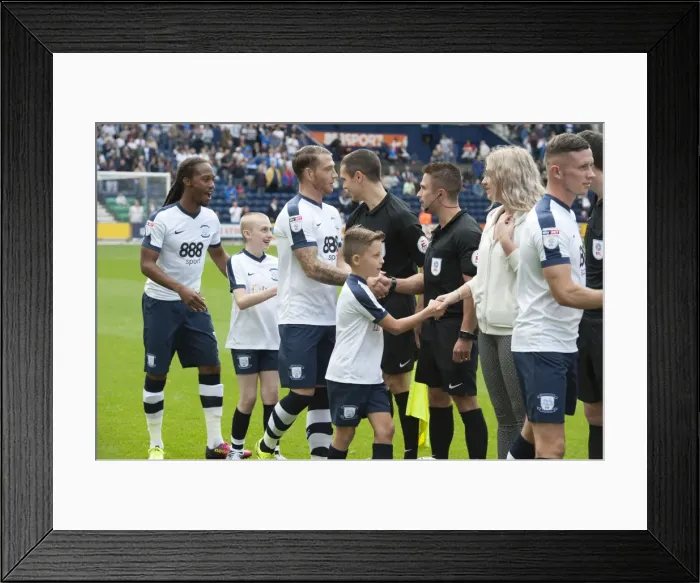 Framed Print : Preston North End vs Fulham: Mascot Day Out - 2016 / 17 Season (August 13th) Framed Print : Preston North End vs Fulham: Mascot Day Out - 2016 / 17 Season (August 13th)