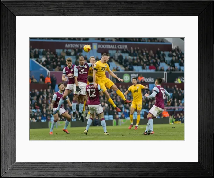 Framed Print : Championship Showdown: Preston North End vs. Aston Villa (21st January 2017) Framed Print : Championship Showdown: Preston North End vs. Aston Villa (21st January 2017)