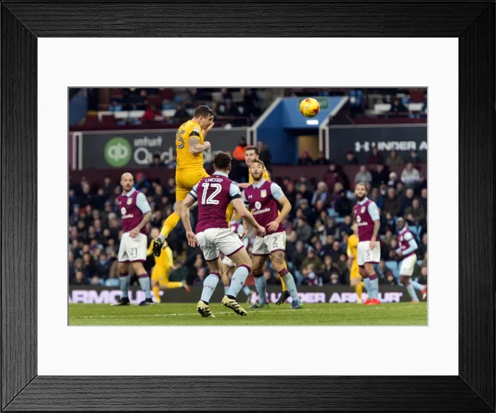 Framed Print : Clash of the Championship: Epic Battle - Aston Villa vs. Preston North End (21st January 2017) Framed Print : Clash of the Championship: Epic Battle - Aston Villa vs. Preston North End (21st January 2017)