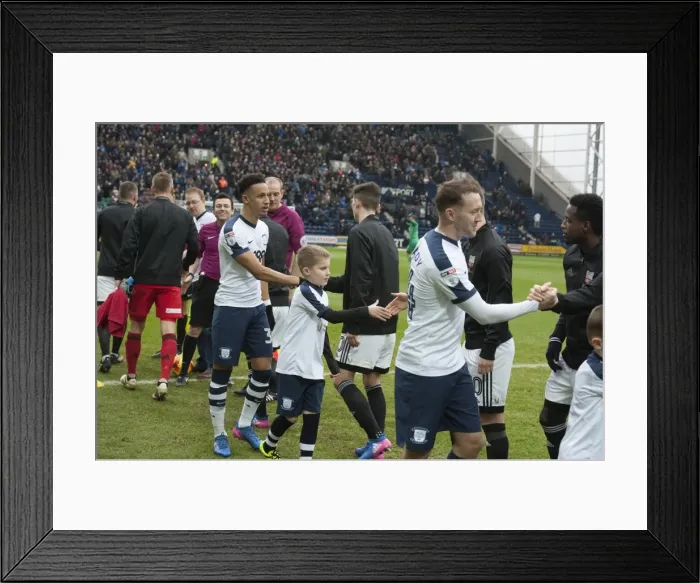 Framed Print : Preston North End vs. Brentford: A Championship Showdown at Deepdale (February 11, 2017) Framed Print : Preston North End vs. Brentford: A Championship Showdown at Deepdale (February 11, 2017)