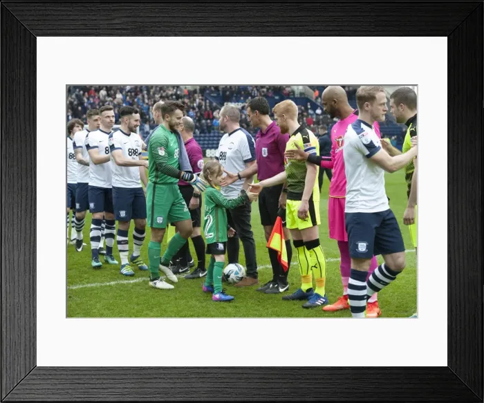 Framed Print : SkyBet Championship Showdown: Preston North End vs. Reading (11th March 2017) - Deepdale