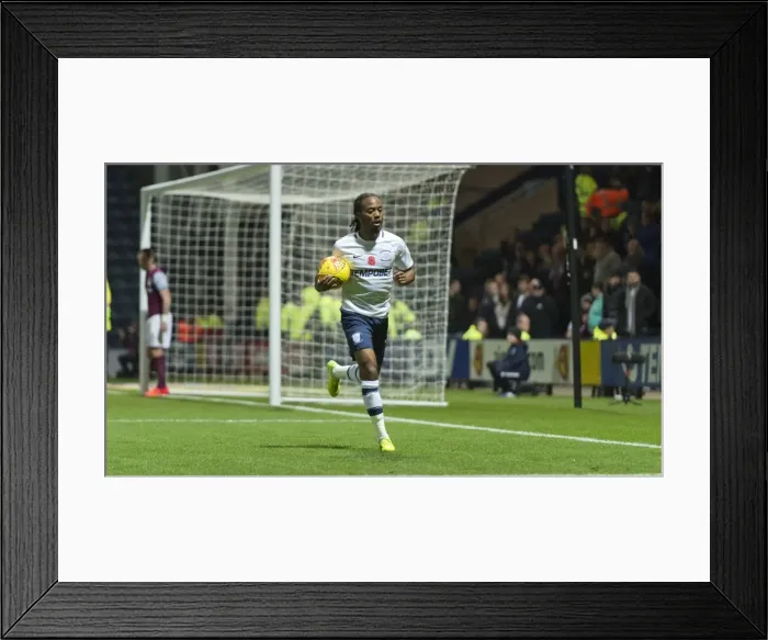 Framed Print : Battle at Deepdale: Preston North End vs Aston Villa (November 2017) Framed Print : Battle at Deepdale: Preston North End vs Aston Villa (November 2017)