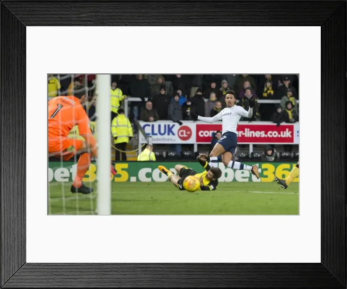 Framed Print : Championship Clash: Preston North End vs. Burton Albion (December 9, 2017) Framed Print : Championship Clash: Preston North End vs. Burton Albion (December 9, 2017)