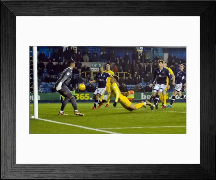 Framed Print : Preston North End vs Millwall: A Championship Showdown (13th January 2018) Framed Print : Preston North End vs Millwall: A Championship Showdown (13th January 2018)