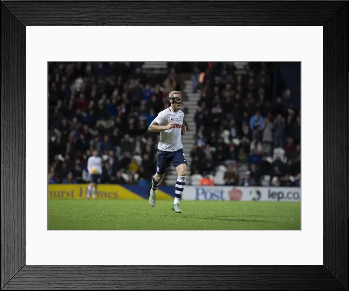 Framed Print : Preston North End Football Club Preston North End v Aston Villa SkyBet
