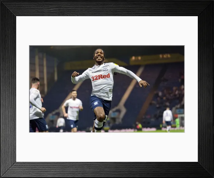 Framed Print : Preston North End's Daniel Johnson: Thrilling Goal Celebration Secures Victory Over Swansea City (SkyBet Championship, 12 / 01 / 2019) Framed Print : Preston North End's Daniel Johnson: Thrilling Goal Celebration Secures Victory Over Swansea City (SkyBet Championship, 12 / 01 / 2019)