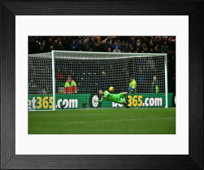 Framed Print : PNE vs Norwich City, Wednesday 13th February 2019