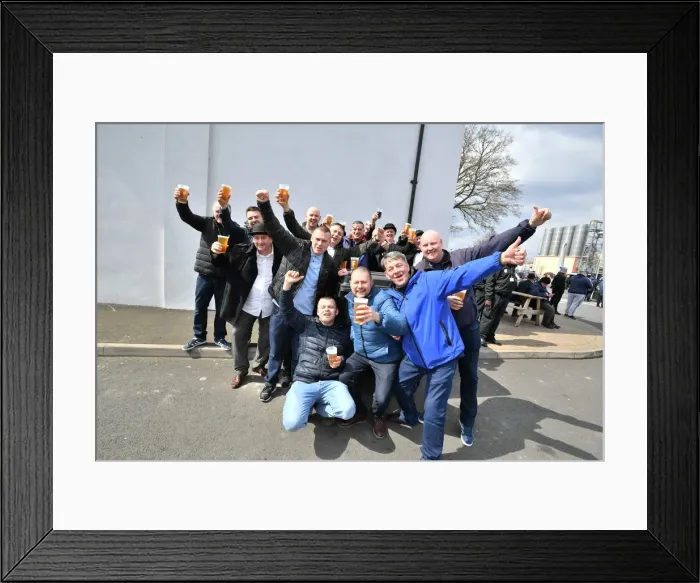 Framed Print : Preston North End Gentry Day West Bromwich Albion Preston North End SkyBet Championship match at Deepdale