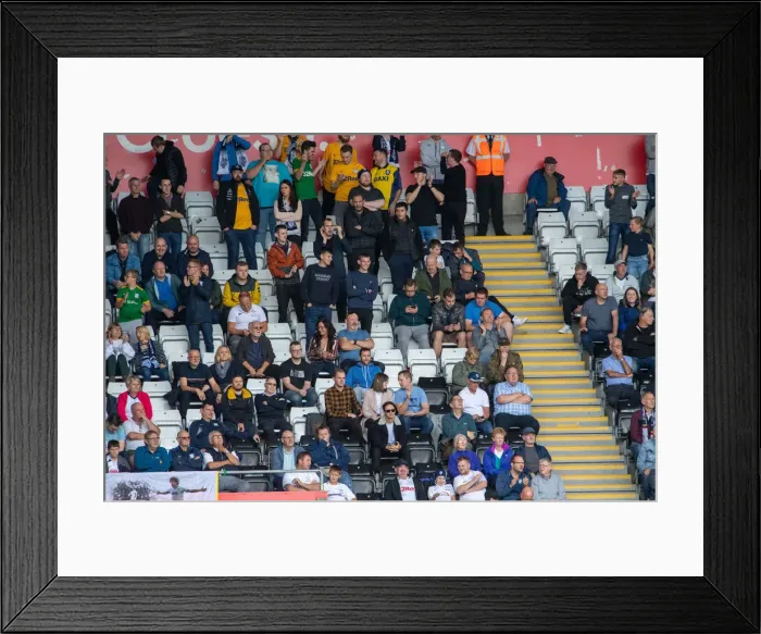 Framed Print : Preston North End Football Club Swansea City v Preston North End SkyBet Championship match at the Liberty Stadium Framed Print : Preston North End Football Club Swansea City v Preston North End SkyBet Championship match at the Liberty Stadium