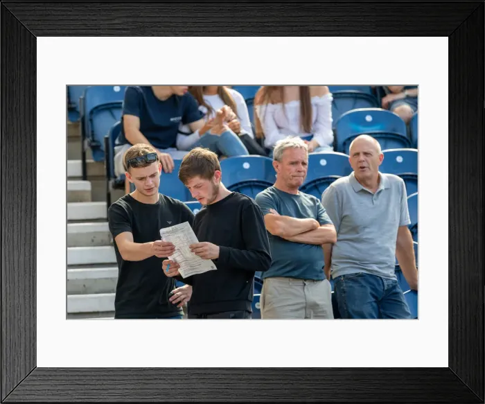Framed Print : Preston North End Football Club Preston North End v Sheffield Wednesday SkyBet Championship match at Deepdale Framed Print : Preston North End Football Club Preston North End v Sheffield Wednesday SkyBet Championship match at Deepdale