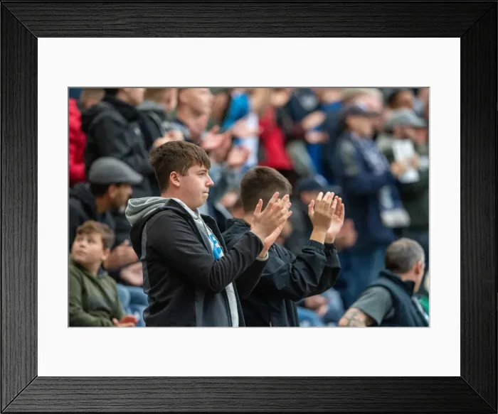 Framed Print : Preston North End Football Club Preston North End v Barnsley SkyBet Championship match at Deepdale