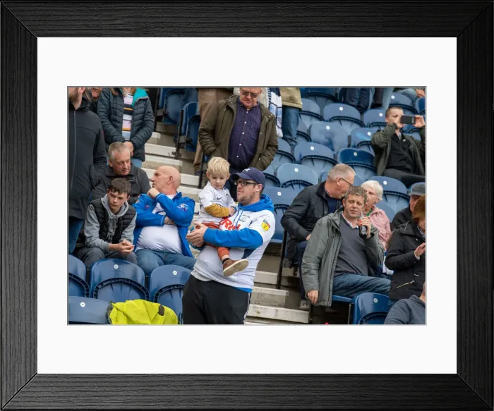 Framed Print : Preston North End Football Club Preston North End v Barnsley SkyBet Championship match at Deepdale