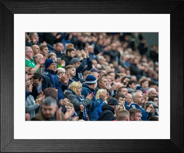 Framed Print : Preston North End Football Club Preston North End v Barnsley SkyBet Championship match at Deepdale