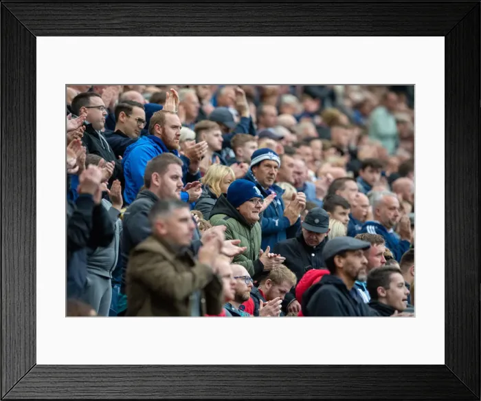 Framed Print : Preston North End Football Club Preston North End v Barnsley SkyBet Championship match at Deepdale