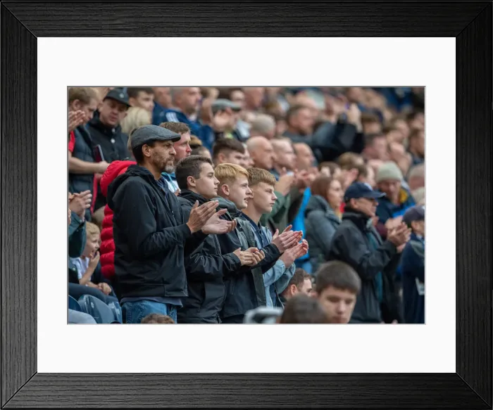 Framed Print : Preston North End Football Club Preston North End v Barnsley SkyBet Championship match at Deepdale