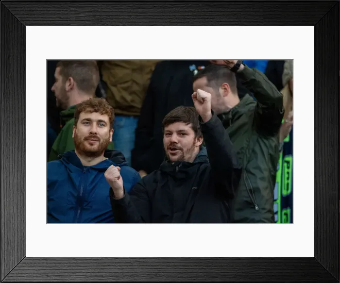 Framed Print : Preston North End Football Club Preston North End v Blackburn Rovers SkyBet Championship match at Deepdale