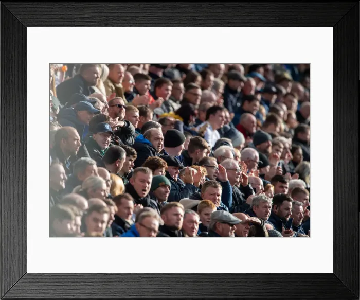 Framed Print : Preston North End Football Club Preston North End v Blackburn Rovers SkyBet Championship match at Deepdale