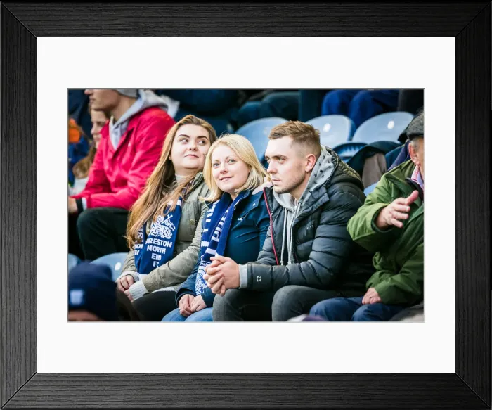 Framed Print : PB, PNE v Blackburn, (12) - Fans Framed Print : PB, PNE v Blackburn, (12) - Fans