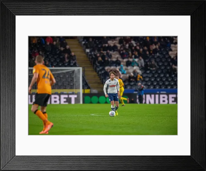 Framed Print : Preston North End Football Club Hull City v Preston North End SkyBet Championship match at the KCOM Stadium Framed Print : Preston North End Football Club Hull City v Preston North End SkyBet Championship match at the KCOM Stadium
