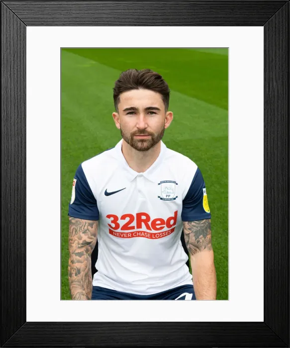 Framed Print : PNE Sean Maguire Framed Print : PNE Sean Maguire