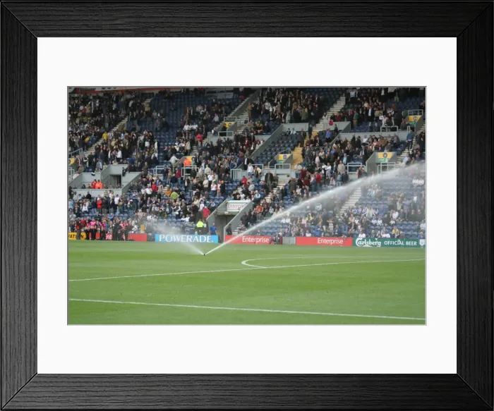 Framed Print : Bristol City Fans in Action: A Football Rivalry at Preston North End's Deepdale Framed Print : Bristol City Fans in Action: A Football Rivalry at Preston North End's Deepdale