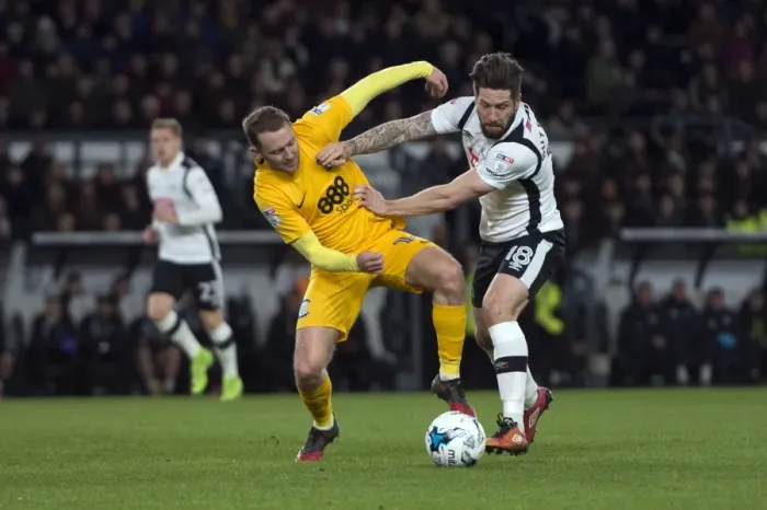 Framed Print : Derby County vs. Preston North End: Clash from the 2016 / 17 Season - March 7th Framed Print : Derby County vs. Preston North End: Clash from the 2016 / 17 Season - March 7th
