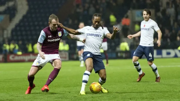 Framed Print : November Showdown: Preston North End vs. Aston Villa (2017 / 18)