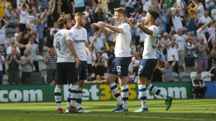 Framed Print : PNE v Burton Albion, Ben Pearson, louis Moult, Paul Gallagher and Callum Robinson (1) Framed Print : PNE v Burton Albion, Ben Pearson, louis Moult, Paul Gallagher and Callum Robinson (1)