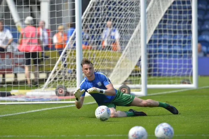 Framed Print : PNE v Burton Albion Declan Rudd Framed Print : PNE v Burton Albion Declan Rudd