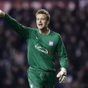 Anders Lindegaard in Action: Derby County vs. Preston North End, Sky Bet Championship (2016) Anders Lindegaard in Action: Derby County vs. Preston North End, Sky Bet Championship (2016)