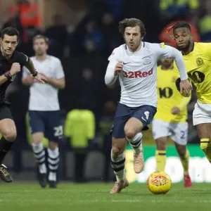 Ben Pearson On The Ball Against Blackburn Rovers Ben Pearson On The Ball Against Blackburn Rovers