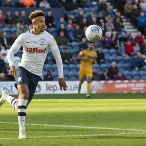 Callum Robinson Keeps His Eyes on The Ball At Deepdale