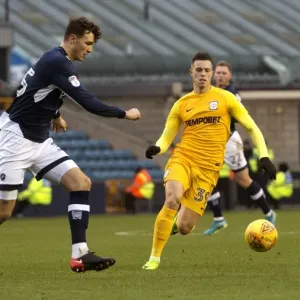 Preston North End vs Millwall Championship Showdown Print Preston North End vs Millwall Championship Showdown Print