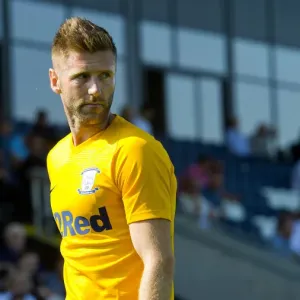 Preston North End FC Print - Paul Gallagher in Yellow Kit (5)