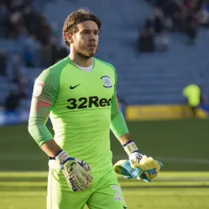 DK - PNE v Wigan Athletic, Chris Maxwell, Green Kit (1)