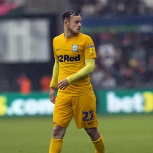 DK, Swansea v PNE Brandon Barker Yellow kit (1)