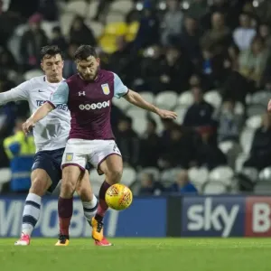 Fierce Clash: Preston North End vs. Aston Villa, November 1, 2017 - Preston North End 2017/18 Season Fierce Clash: Preston North End vs. Aston Villa, November 1, 2017 - Preston North End 2017/18 Season
