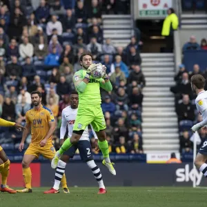 Maxwell's Marvelous Save: Preston North End's Goalkeeper Shines Against Wigan Athletic (PNE vs Wigan Athletic, SkyBet Championship, 6th October 2018)