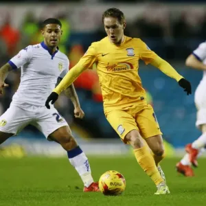 Neil Kilkenny vs. Liam Bridcutt: Clash Between Preston North End and Leeds United Footballers in Sky Bet Championship Match Neil Kilkenny vs. Liam Bridcutt: Clash Between Preston North End and Leeds United Footballers in Sky Bet Championship Match