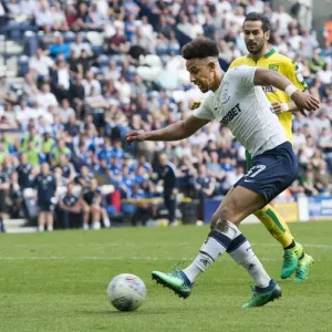PNE v Norwich Callum Robinson PNE v Norwich Callum Robinson