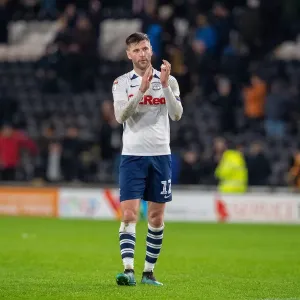 Preston North End Football Club Hull City v Preston North End SkyBet Championship match at the KCOM Stadium Preston North End Football Club Hull City v Preston North End SkyBet Championship match at the KCOM Stadium