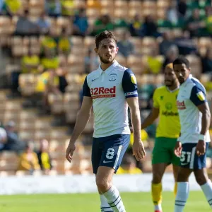 Preston North End Football Club Norwich City v Preston North End SkyBet Championship match at Carrow Road Preston North End Football Club Norwich City v Preston North End SkyBet Championship match at Carrow Road