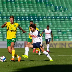 Preston North End Football Club Norwich City v Preston North End SkyBet Championship match at Carrow Road Preston North End Football Club Norwich City v Preston North End SkyBet Championship match at Carrow Road
