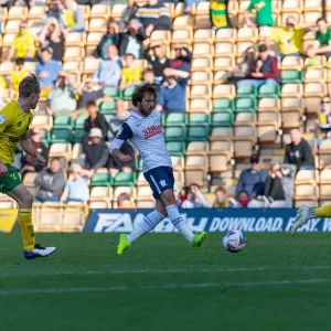 Preston North End Football Club Norwich City v Preston North End SkyBet Championship match at Carrow Road Preston North End Football Club Norwich City v Preston North End SkyBet Championship match at Carrow Road