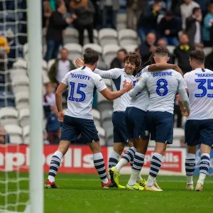 Preston North End Football Club Preston North End v Barnsley SkyBet Championship match at Deepdale Preston North End Football Club Preston North End v Barnsley SkyBet Championship match at Deepdale