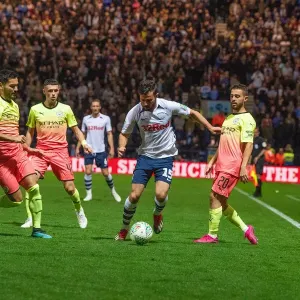 Preston North End Football Club Preston North End v Manchester City Carabao Cup Third Round match at Deepdale Preston North End Football Club Preston North End v Manchester City Carabao Cup Third Round match at Deepdale