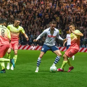 Preston North End Football Club Preston North End v Manchester City Carabao Cup Third Round match at Deepdale Preston North End Football Club Preston North End v Manchester City Carabao Cup Third Round match at Deepdale