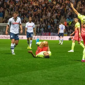 Preston North End Football Club Preston North End v Manchester City Carabao Cup Third Round match at Deepdale Preston North End Football Club Preston North End v Manchester City Carabao Cup Third Round match at Deepdale